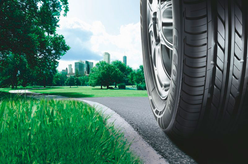 Bridgestone ECOPIA 耐磨輪胎，以『節能、環保、愛地球』為其主要訴求